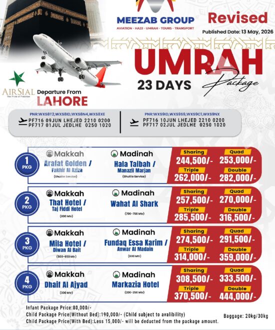Lahore Umrah Package