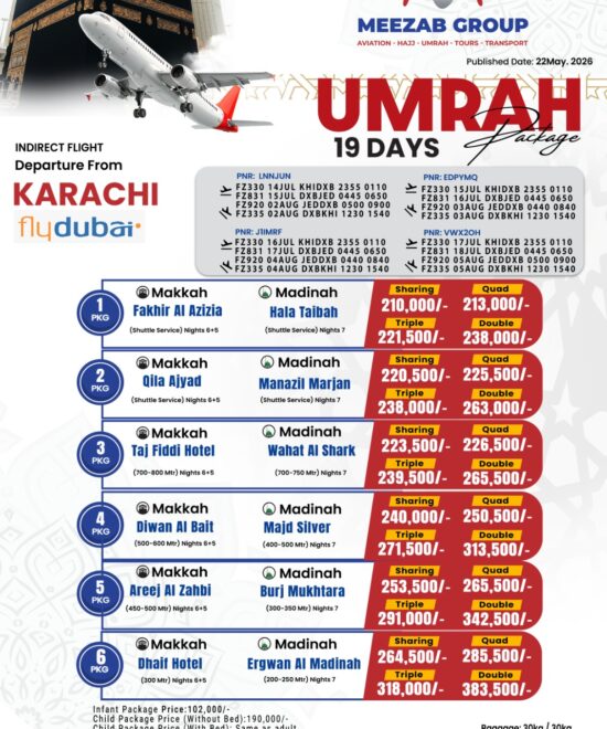 Karachi Umrah Package