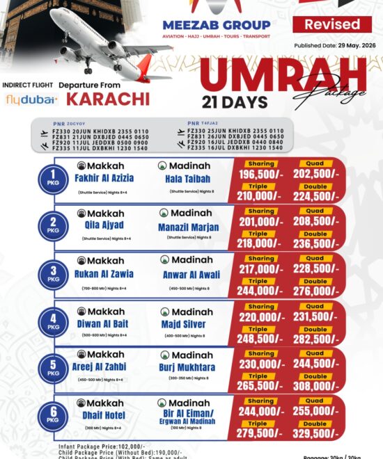 Karachi Umrah Package