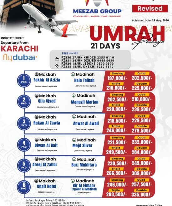 Karachi Umrah Package