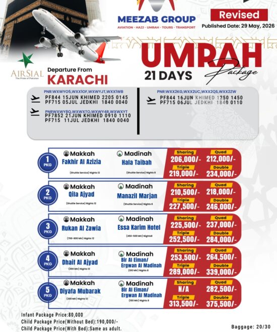 Karachi Umrah Package