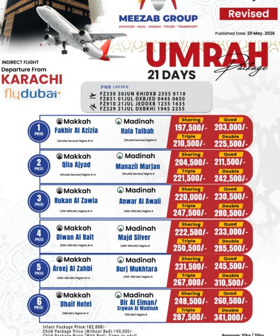 Karachi Umrah Package