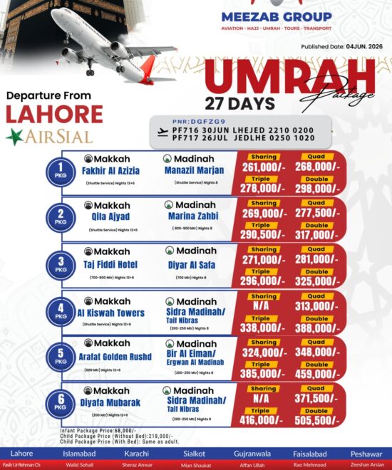 karachi  umrha package