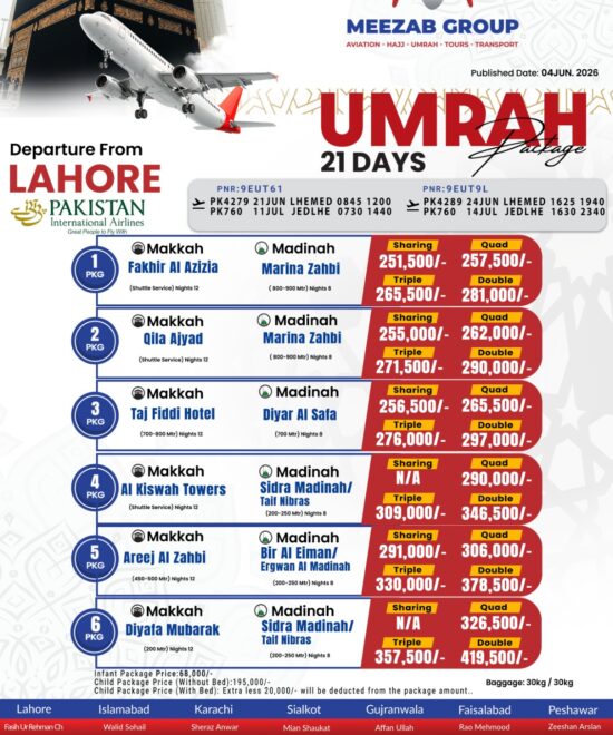 karachi  umrha package