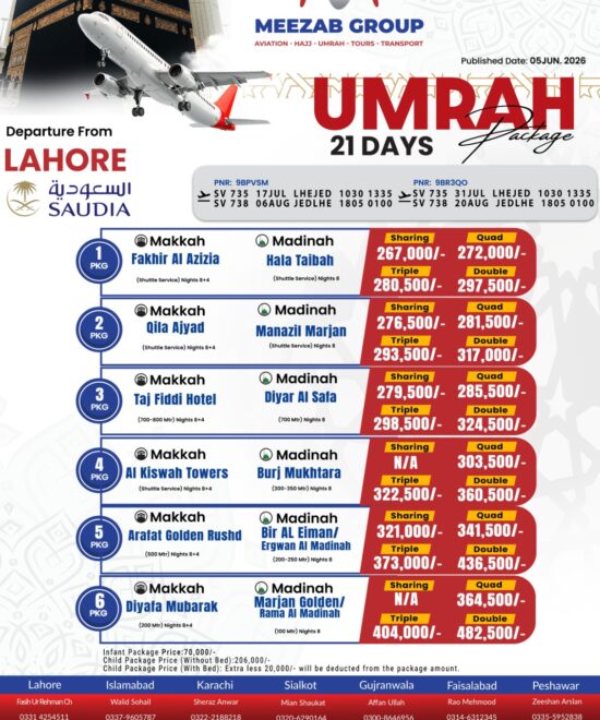 karachi  umrha package