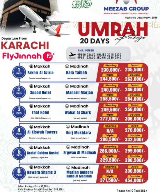 karachi umrha package