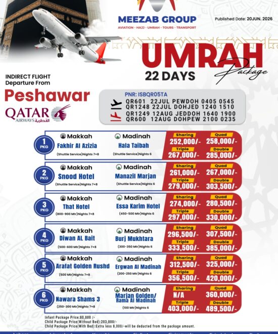 Peshawar Umrah Package