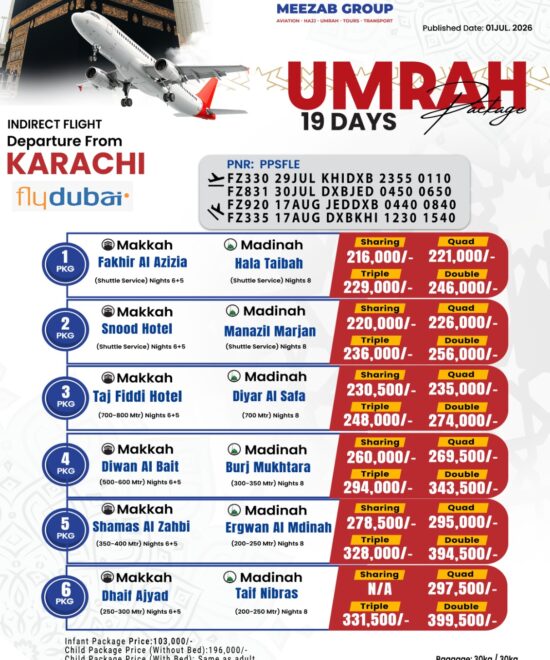 karachi umrha package