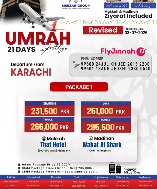 karachi umrha package