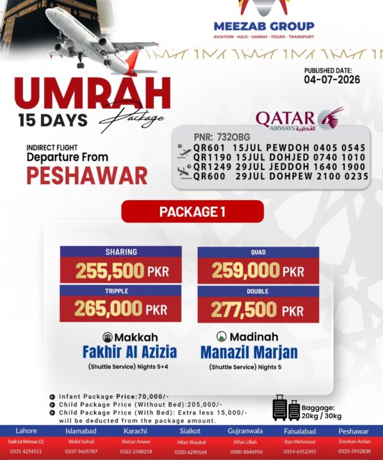 Peshawar Umrah Package