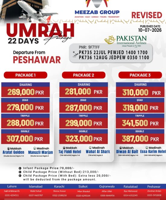 Peshawar Umrah Package