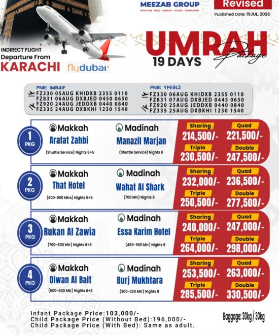karachi umrha package