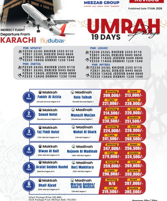 karachi umrha package