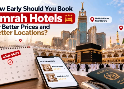 How Early Should You Book Umrah Hotels for Better Prices and Better Locations?
